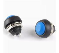 1pcs 2Pin Switch 12mm 1A Switch PBS33B 12V Momentary Push Button Switch Reset Non-locking PBS-33B(B)