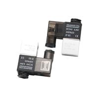 1pcs 2V025-06/08 NC 1/8/1/4" Solenoid Valve DC 12V 24V Pneumatic Position Coil Alloy Internal Electric AC 110V 220V for Air Water Oil(2V025-08 w PC12-02,DC24)