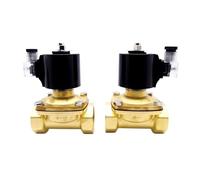 1PCS 2W-500-50 DN50 2inch 12V Water Solenoid Valve 220v Normally Closed 2Way Electric Valve(NPT-AC24V)