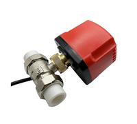 1PCS 3/4'' 1'' 1-1/4'' 2'' PPR IP65 Waterproof Electric Ball Valve 2-Way Brass Electric Ball Valve high Torque Metal Motor(24VDC-CR03,PPR20)