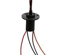 1PCS 3/4/5CH 15A Wind Power Slipring Diameter 22mm High Current Conductive Slip Ring Unlimited Rotation Data Transmission Joint(Dia 22mm 4CH 15A)
