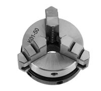 1pcs 3/4 Jaws Steel Wood Lathe Chuck 50mm 63mm Manual Chuck Self-Centering DIY Metal Lathe Tools(K01-50)