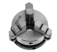1pcs 3/4 Jaws Steel Wood Lathe Chuck 50mm 63mm Manual Chuck Self-Centering Metal Wood Lathe Tools(K01-50)