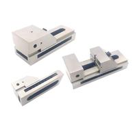 1pcs 3`` 4in 5in QKG73 QKG100 Precision vice Quick Acting Precision Flat Pliers GAD Tongs Plain Vice High Precision CNC Machine Vise(QKG100-4.0in)