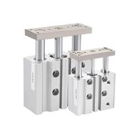 1PCS 3-Axis 3-Rod Cylinder with Guide Rod TCM Series Bore 12 16 20 25 32 40 63 Stroke 10 20 25 30 40 50 75 100(Strock 30mm,TCM 40)