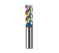 1pcs 3 Flutes Carbide Milling Cutter Aluminum Tungsten End Mill DLC Coating Teeth Tool Key Seater Router Bit(1X3X4X50)