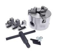 1PCS 3 Jaws Manual Lathe Chuck with Turning Machine Tools Accessories K11-80-250 3-Jaw Lathe Chuck Self-Centering Metal(K11-160)