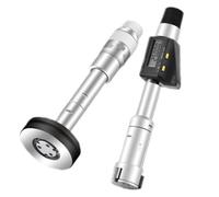 1PCS 3 Point Digital Internal Micrometer 6-8mm x 0.001mm IP54 8-10mm 10-12mm 30-40mm Mechanical .005mm(30-40mm)