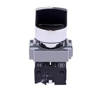 1PCS 3 Position 2NO Momentary Rotary Select Selector Switch XB2BD53C 600V 10A 22mm Mounting Hole