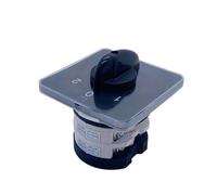1PCS 3 Position Rotary Switch 50A 2 Pole 8 Terminals Universal Changeover Cam Selector YMZ12-50/2 LW31