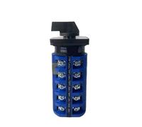1PCS 3 Positions Rotary Switch 5 Poles LW26-63/5 Cam Selector 63A 690V Change-over Gear Silver