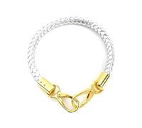 1Pcs 30-60cm Colorful Leather Bag Strap, Gold Chain Buckle Weave Sling, Purse Handle