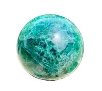 1pcs 300-400g Green Fluorite Balls Quartz Crystal Green Ore Balls