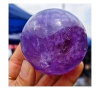 1pcs 300-400g Purple Crystal Ball, PAmethyst Quartz Ball