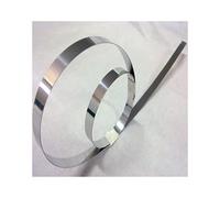 1Pcs 301 Stainless Steel Narrow Foil Strip Roll, High Elasticity, 5M Length, Available In 5mm/10mm/20mm Width And 0.1-0.5mm Thickness(0.1mm x 10mm x 5M)