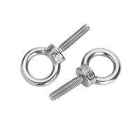 1pcs 304 A2-70 Stainless Steel M3 M4 M5 M6 M8 M10 M12~M24 Eye Bolt Lifting Screw Ring Hooksng(M10x70mm)