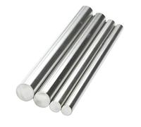 1pcs 304 Solid Stainless Steel Rod, Metal Metric Round Shaft Rod Bars Diameter 6mm~12mm For DIY RC Car RC Helicopter Airplane(6mm 500mm)