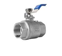 1pcs 304 Stainless Steel Ball Valve Medium Thickened Internal Thread 316L Valve Switch 4 in 6 in 1 inch DN15(DN100,304)