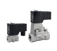 1PCS 304 Stainless Steel Steam High Temperature Solenoid Valve Water 2L030-08 2L050-10/15 2L150 200-20 250-25 24V(2L050-15-A AC220V)