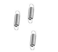 1Pcs 304 Stainless Steel Tension Spring, Length 50mm Wire Diameter 2mm OD 20mm, Silver