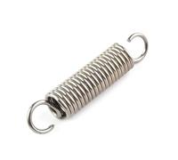 1Pcs,304 Stainless Steel Tension Spring,Wire Diameter 3.5mm,Outer Diameter 25mm,Length 240mm,S-shaped Hook,Corrosion and Rust Resistant