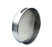 1pcs 304 Stainless Steel Test Sieve - 30cm Diameter, Lab Standard Sampling Inspection Sieve with Chromed Frame(30 mesh)