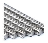 1PCS 304 Stainless Steel Threaded Rod Full-Thread Bar M2 .5 M3 M4 M5 M6 M8 M10 M12 M14 M16 M18 M20 Length 100mm - 500mm(M12,200mm)