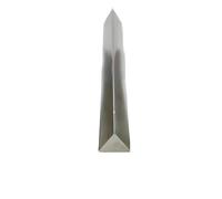 1pcs 304 Stainless Steel Triangular Rod - Equilateral Triangle Solid Bar for DIY Projects(6x6x6mm,Length 24cm 2Pcs)