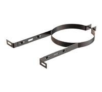 1pcs 304SS Adjustable Chimney Support Bracket - Wall-Mounted Pipe Stand with Expansion Screws for Drainage & Exhaust Tubes(Natural,11cm)