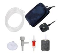 1PCS 30dB aquarium air pump 3L/min 3W oxygen pump, suitable for 100-200L aquarium oxygen pump