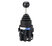 1pcs 30mm Joystick 2 4 Position Way NO Switch Momentary Self Reset Return Latching Wobble Stick Monolever Cross Toggle Switches HKB-402(HKB402momentary)