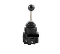 1pcs 30mm Joystick 4 position 4NO Switchs Momentary self reset spring return latching wobble stick Monolever Cross Switches HKB-402(HKB-402)