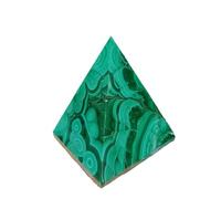 1pcs 310-400g Green Malachite Pyramid, Quartz Crystal