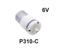 1PCS 310 Vacuum Pump DC 6V 3.7V Water Pump Diaphragm Pump Negative Pressure Pump Pump for Spraying Machine Parts MQXFCZUX(P310-C 6V)