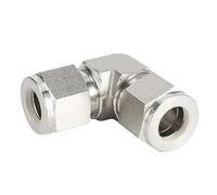 1pcs 316 Stainless Steel Elbow Union Double Ferrule Compression Connector 1/8 1/4 3/8 1/2 6 8 12 mm Pipe Fitting Gas(0.125 inch LOK)
