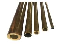 1pcs 32mm 34mm 35mm Outer Diameter Brass Tube H62 Pure Precision Pipe Through Pass Hollow Metal Duct Vessel 100mm Length(34mmx1mm)