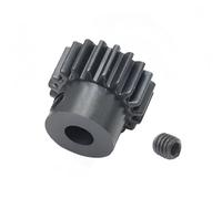 1PCS 32P M0.8 5mm 13T 14T 15T 16T 17T 18T 19T 20T 21T Black Steel Metal Pinion Motor Gear For 1/10 TRX4(32P 15T)