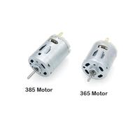 1PCS 365/385 electronic starter Large Torque DC 12V 11600RPM/10000RPM High speed electronic starter Air Drill electronic starter DIY AUOQKQUT(1PCS 365 Motor)
