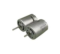 1pcs 370 electronic starter DC 3V 5V 7.4V 12V 44000RPM High Speed 24mm electronic starter DIY Toy Car Boat Water RRBXXUYN(17mm shaft length)