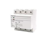 1Pcs 380V Three Phase Four Wire Din Rail Self-Recovery Automatic Reconnect Over Amp Under Voltage FVP 40A 60A (Size : 80A)(100A)