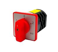 1pcs 380VAC 20A 4KW 12 Terminals 3 Positions Rotary Selector Cam Changeover Switch