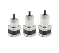 1pcs 3D Printer Nema 17 Stepper Gear Motor 0.925-5N.m 42HS34 Ratio 3.7/14/51 Single Axis 8mm Current 1.5A For Computerized Numerical Control Router(Ratio14 3.5N)