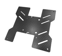 1pcs 3D Printer Y Axis Carbon Fiber Carriage Plate for Anet A6/A8 & Ender 3/3S/Pro - Upgrade Aluminum Alloy Parts