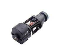 1pcs 3D Red K1 V6 Bi-Metal Assembled Plated Copper HotEnd For 2.4 I3 MK3 V2 Extruder Printer(Black Aluminum)
