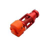 1pcs 3D Red K1 V6 Bi-Metal Assembled Plated Copper HotEnd For 2.4 I3 MK3 V2 Extruder Printer(Red Aluminum)