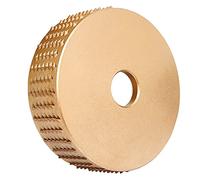 1pcs 3inch Wood Carving Disc,Wood Grinder Wheel Disc Coarse Grinding Dish for Woodworking Angle Grinders Attachments,with Hole Dia 5/8"(75mm/3")