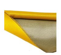 1pcs 3K Yellow Electroplated Fiberglass Cloth - Durable Repair Material in 50x100cm & 100x100cm Sizes(50x100cm)
