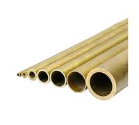 1pcs 3mm*2.6mm Brass Tube Hollow Pipe Column Straight Through Pass Duct Vessel 100/200/300/400/500mm Long(400mm Length)