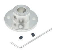 1PCS 3mm 3.17mm 4mm 5mm 6mm 6.35mm 7mm 8mm 10mm 11mm 12mm Rigid Flange Coupling Motor Guide Shaft Coupler Support Connector(6mm)