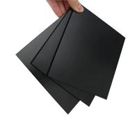 1pcs 3mm Thick Black Electrical Bakelite Board, 100mm×100mm Insulated Plate, Temperature Resistant Phenolic Resin Sheet